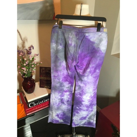 he People of the Labyrinths Tie Dye Purple Sweatpants - Picture 9 of 12